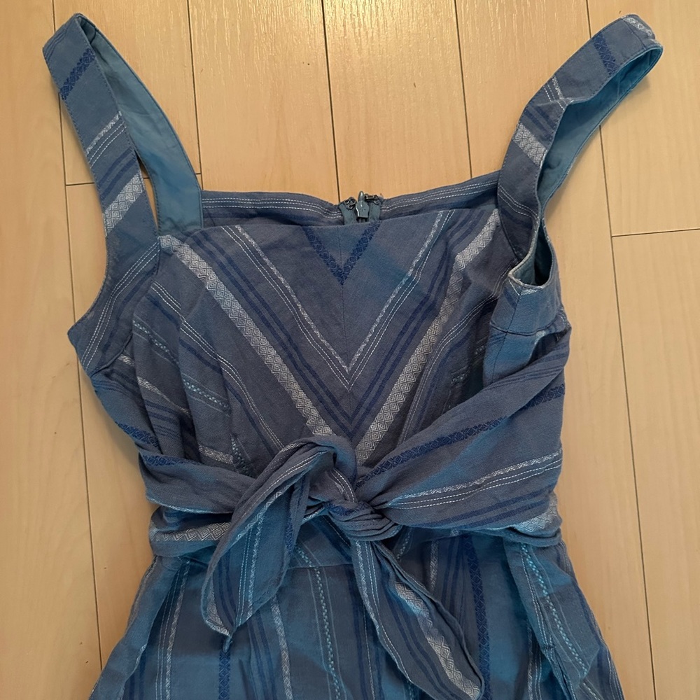 Anthropologie Laguna Striped Jumpsuit